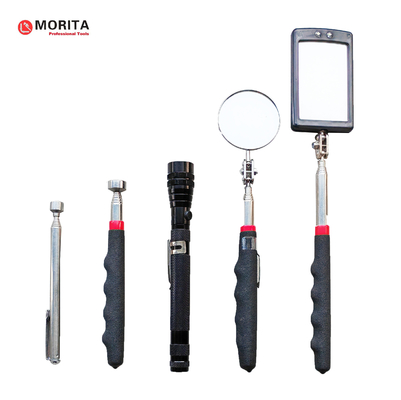 Grabber Tool set plumbing tools pick up LED Lights Telescopic Mirrors Flashlight silver black