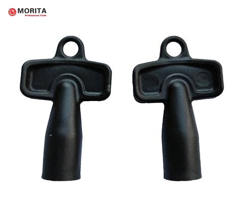 Meter Box Key 2 Pack Nylon Plastic 54*33mm Outer Socket Dia. 14mm Socket Depth 15mm For Gas And Electric Meter Box