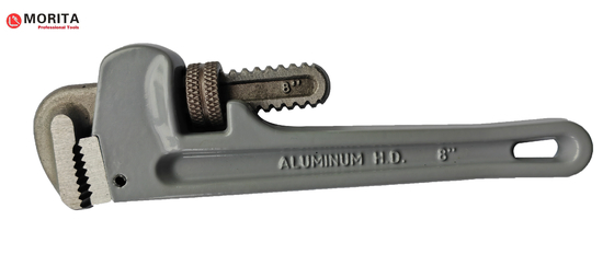 Aluminum Pipe Wrench 8&quot;, 10&quot;, 12&quot;, 14&quot;, 18&quot;, 24&quot;, 36&quot;, 48&quot; Aluminum Alloy, Cr-Vsteel Firmly Clamp The Pipe To Avoid Slip
