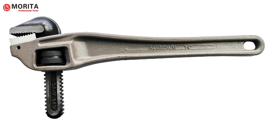 Aluminum Offset Pipe Wrench Aluminum Alloy Cr-Vsteel 14&quot;,18&quot;,24&quot; 90-Degree Offset Suitable For Tight Spaces