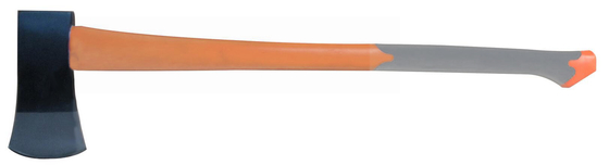 Felling Axe With Fiberglass Handle BS2945 Standard Epoxy Resin Makes Axe Head And Handle Firm