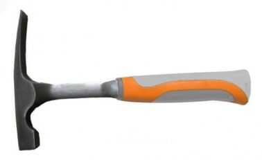 Brick Solid Steel Hammer High Frequency Quenching With Slip Resistant Handle