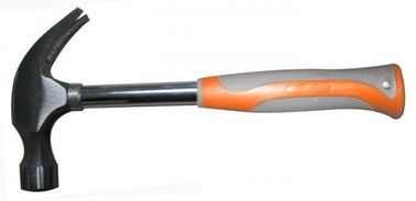 Tubular Handle Straight Claw Hammer , 8 12 16 Oz Claw Hammer High Strength