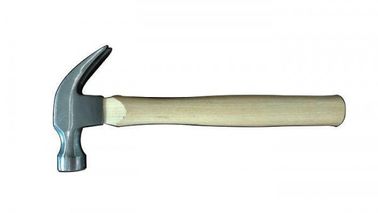 Easy Operation 24oz Wooden Claw Hammer , 20oz Curved Claw Hammer Industrial