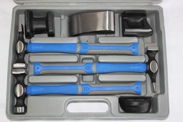 Auto Body Hammer Set Fiberglass Handle , Body Hammer Kit High Efficiency