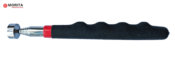 Buy Telescopic magnetic pick up tool with soft rubber handle stainless steel 840mm pick up screws, nuts, bolts, nails online manufacture