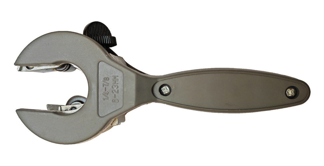 Zinc Alloy Ratchet Pipe Cutter 6 - 23mm And 8 - 29mm Durable Plastic Handle Gcr15 Blade