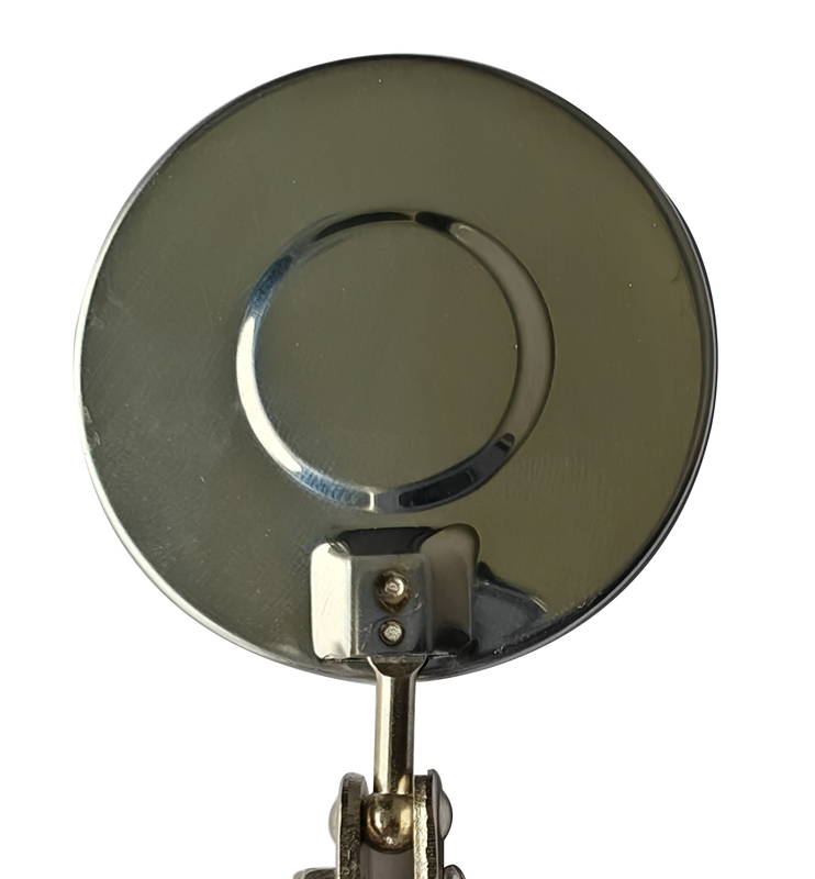 Plumbing tools Telescopic Inpecting Mirror 52mm Swivel Adjustable Joint 360-Degree Full Rotation Stainless Steel