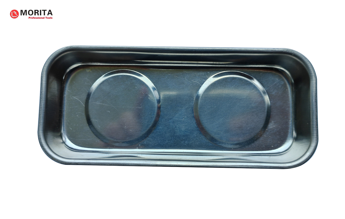 Rectangle Magnetic Bowl Stainless Steel 150*65mm Holds Bolts, Nuts, Screws And Parts