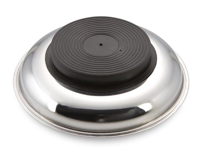 Plumbing tools Round Magnetic Bowl Stainless Steel Diameter 150mm Holds Bolts, Nuts, Screws And Parts