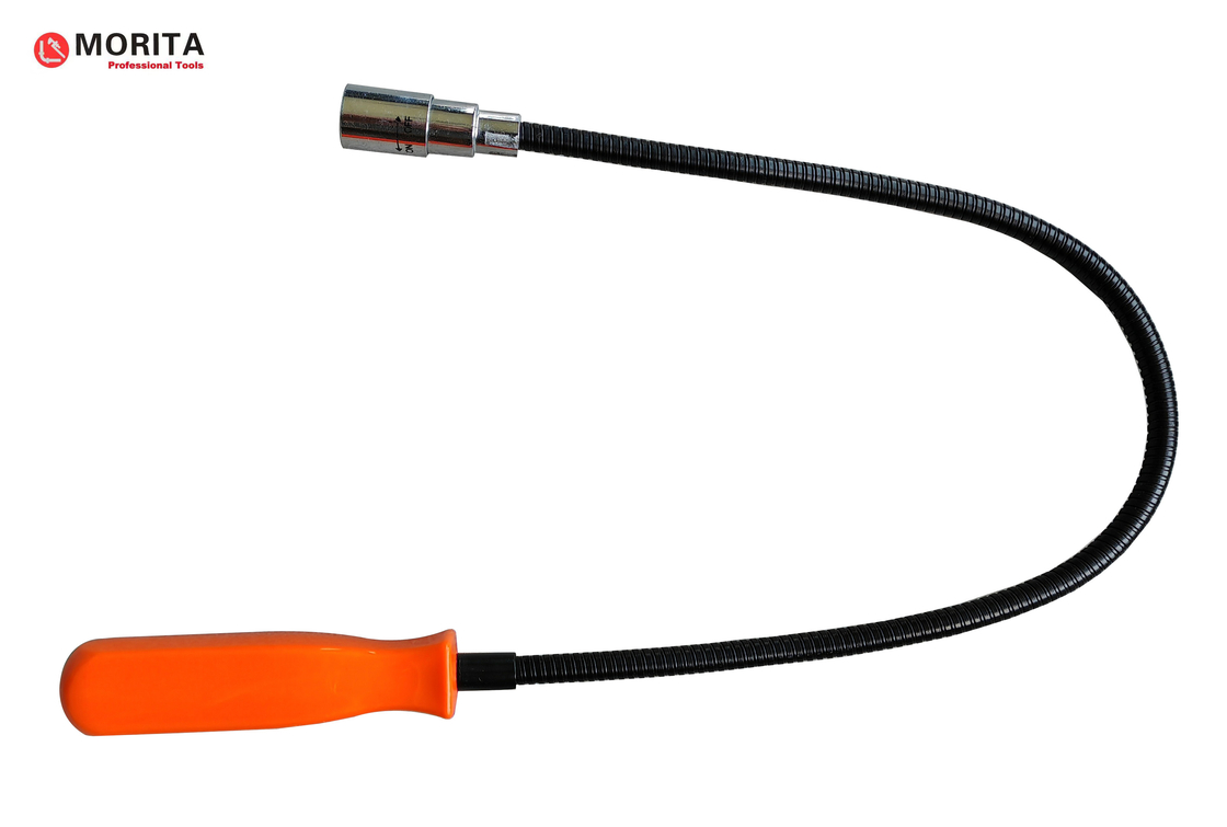 Plumbing tools Magnetic Pick Up Tool With Lignt Bendable Rod Stainless Steel Capacity 3lb Length 595mm