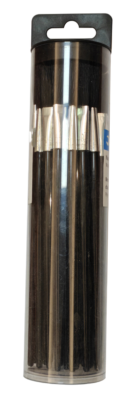 Flux Brush Plastic Handle plumbing tools Set Bristle Plastic  Length 195mm Applying Flux Or Glue On To Joint And Threads