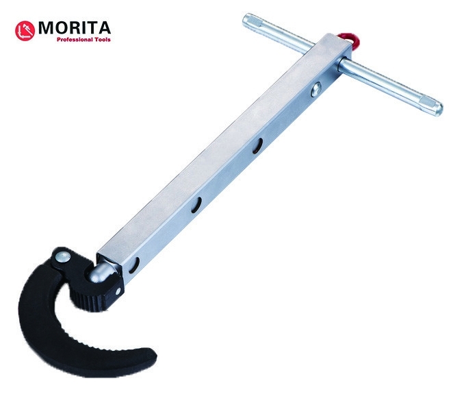 Pipe wrench Telescopic Basin Wrench  Alloy Steel Jaw 11-17" One-Handed Operation In Hard-To-Reach Space