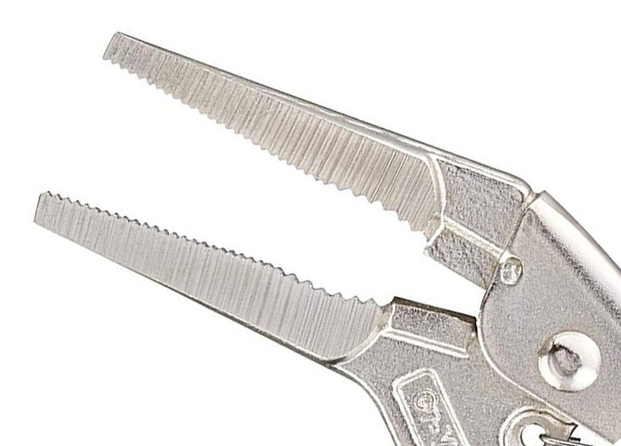 Pipe Clamp Long Nose Locking Pliers Chrome Vanadium Steel 5", 6", 9" A Secure Grip In Narrow And Hard-To-Reach Areas