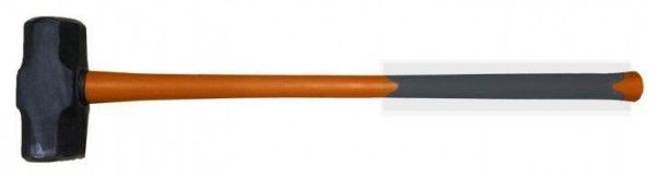 Long Sledge Hammer Tool Fiberglass Handle Multi - Purpose Drop Forged Carbon Steel