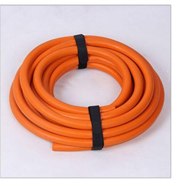 Drain Down Hose 10m I/D:1/2&quot; O/D:3/4&quot; Yellow Nature Rubber Clip And Strap For Dry And Clean Draining Of Heating Systems